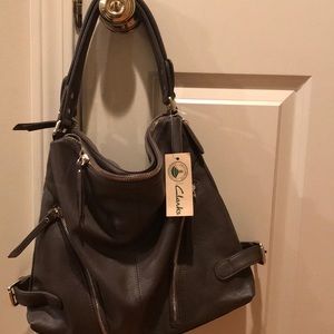Clarks women’s leather handbag